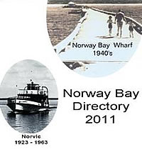 Cover of the Norway Bay Directory publication